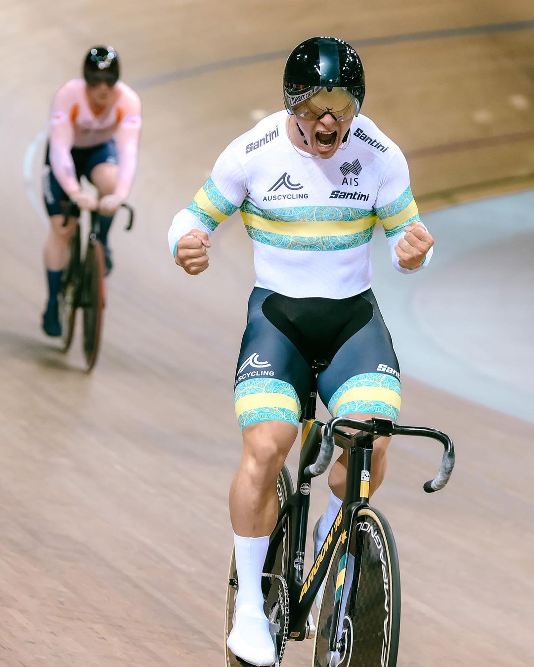 Velobike elite track chainring - Matthew Richidson - World Championship Team Sprint 2022